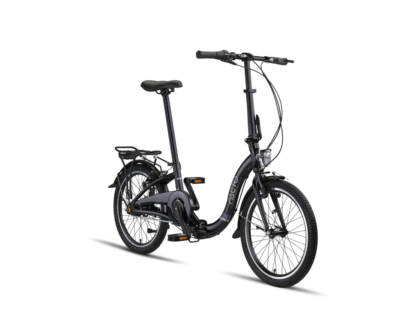 PACTO - Seven N7 - Folding Bike - Black/ Blue