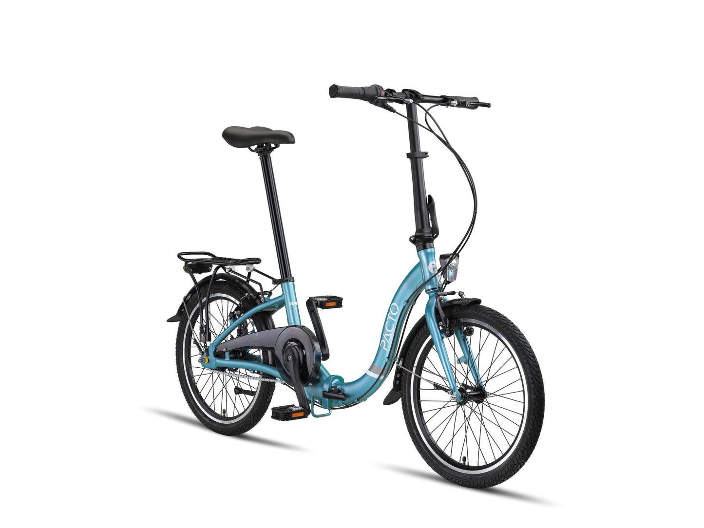 PACTO - Seven N7 - Folding Bike - Blue/ Black