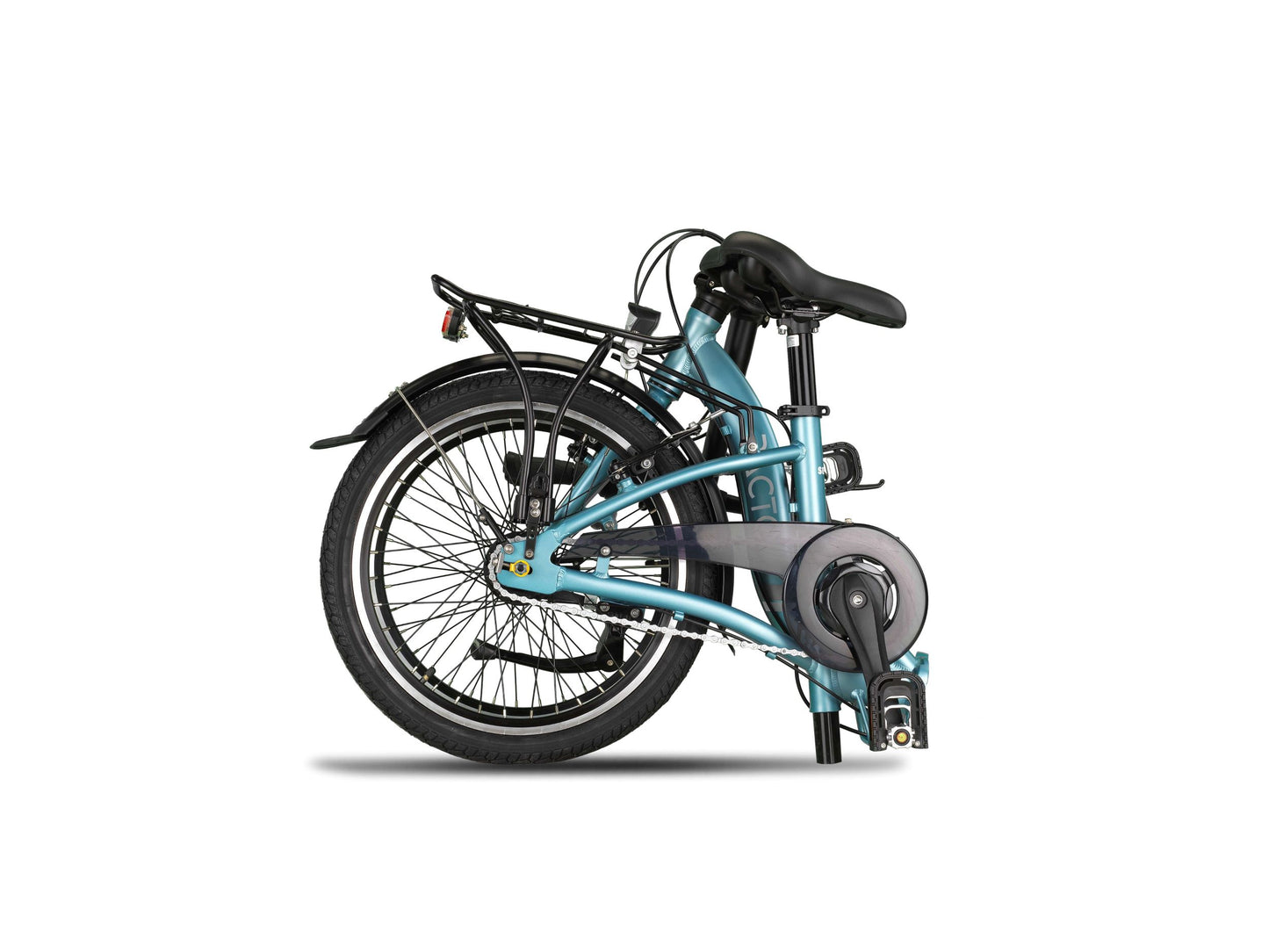 PACTO - Seven N7 - Folding Bike - Blue/ Black