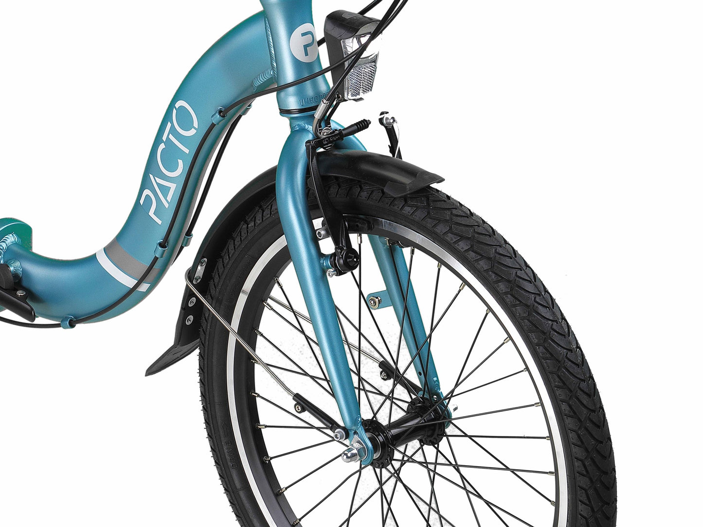 PACTO - Seven N7 - Folding Bike - Blue/ Black