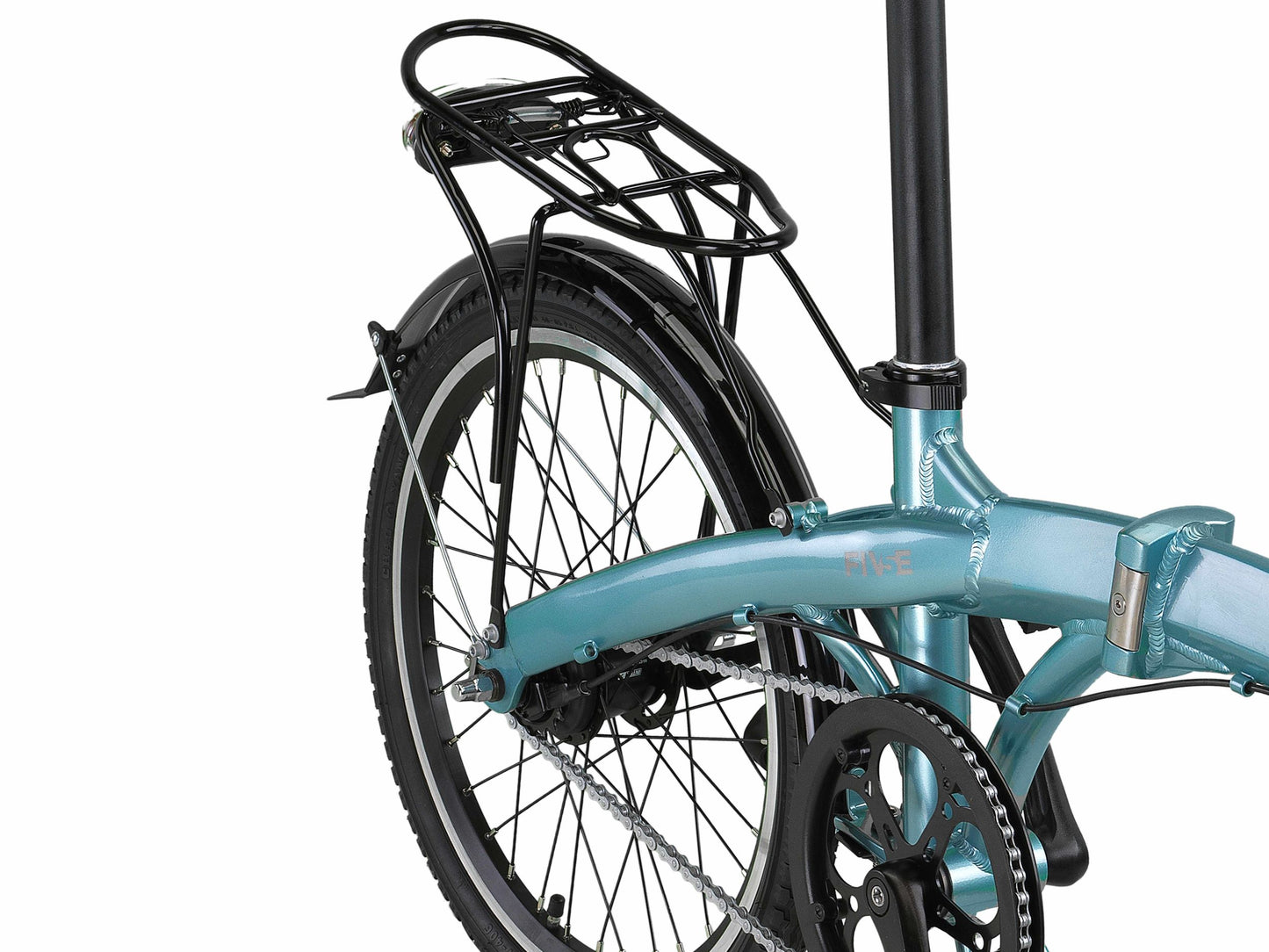 PACTO - Five N7 - Folding Bike - Blue/ Black