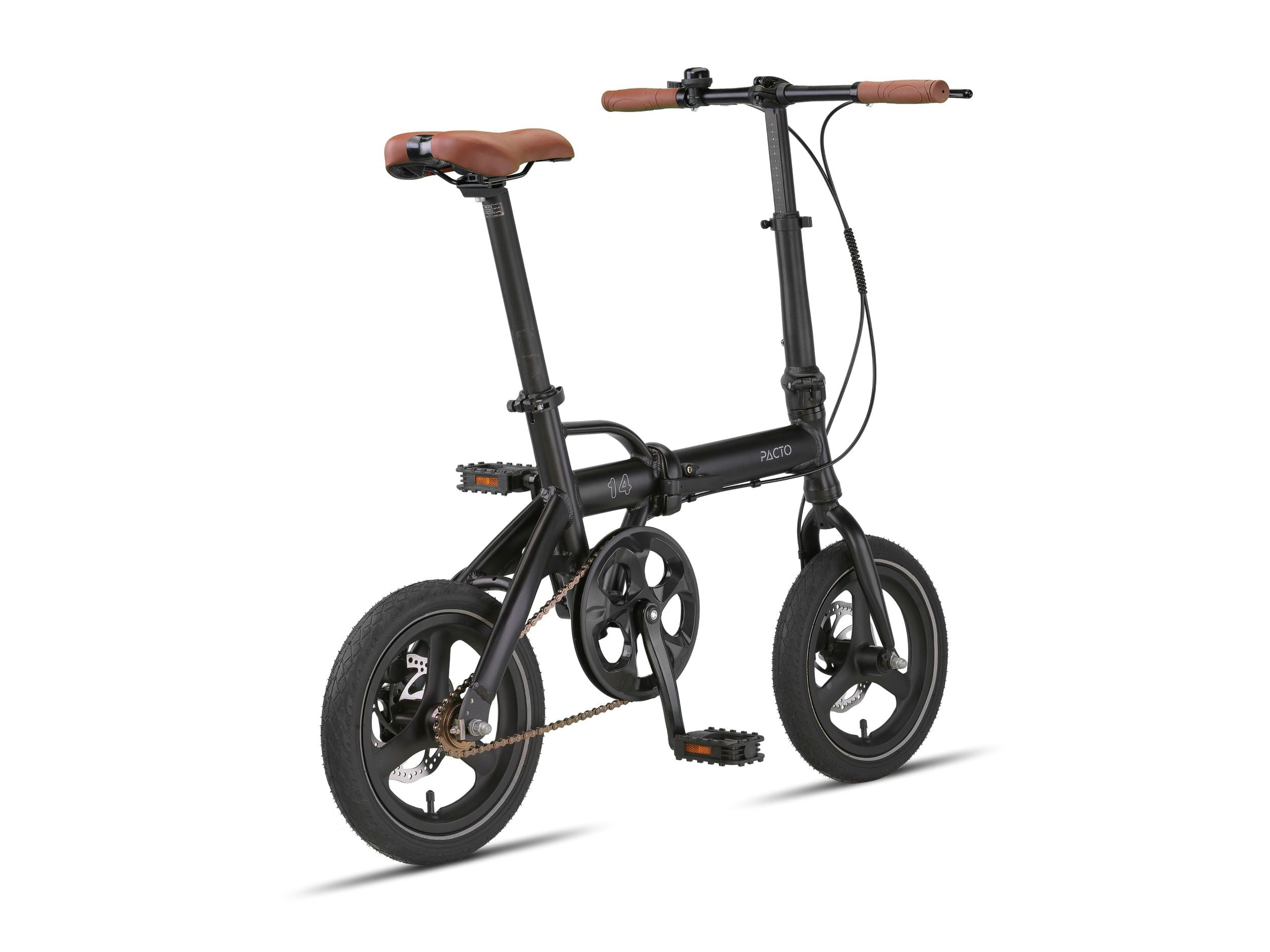 PACTO 14 Folding Bike Black Army Green