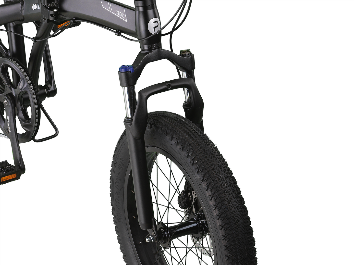 PACTO - One - Folding Fatbike - Black/ Orange