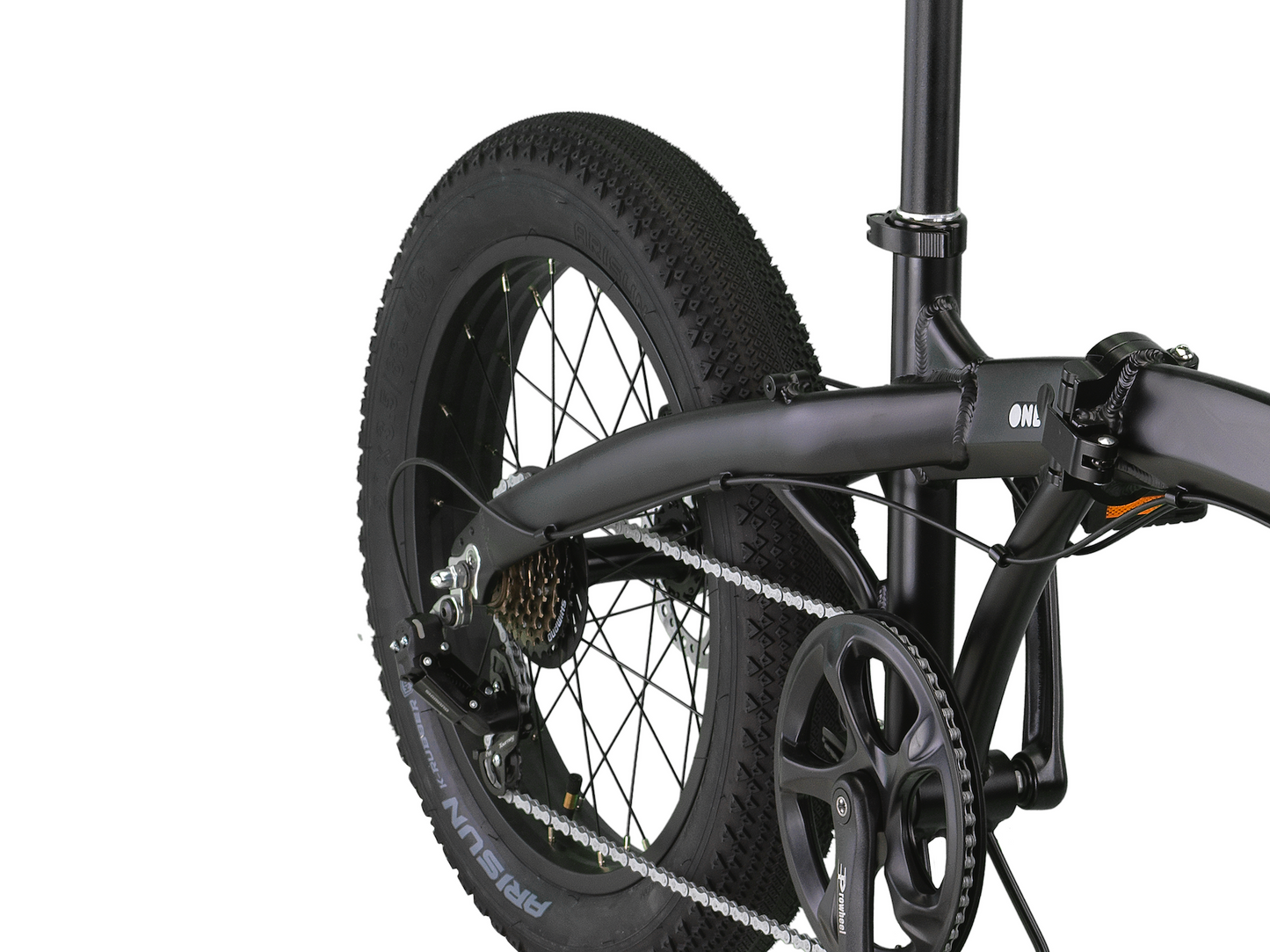 PACTO - One - Folding Fatbike - Black/ Orange