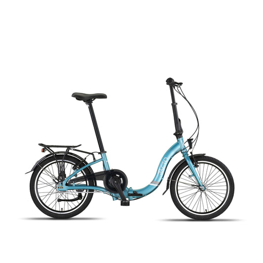 PACTO - Seven N7 - Folding Bike - Blue/ Black