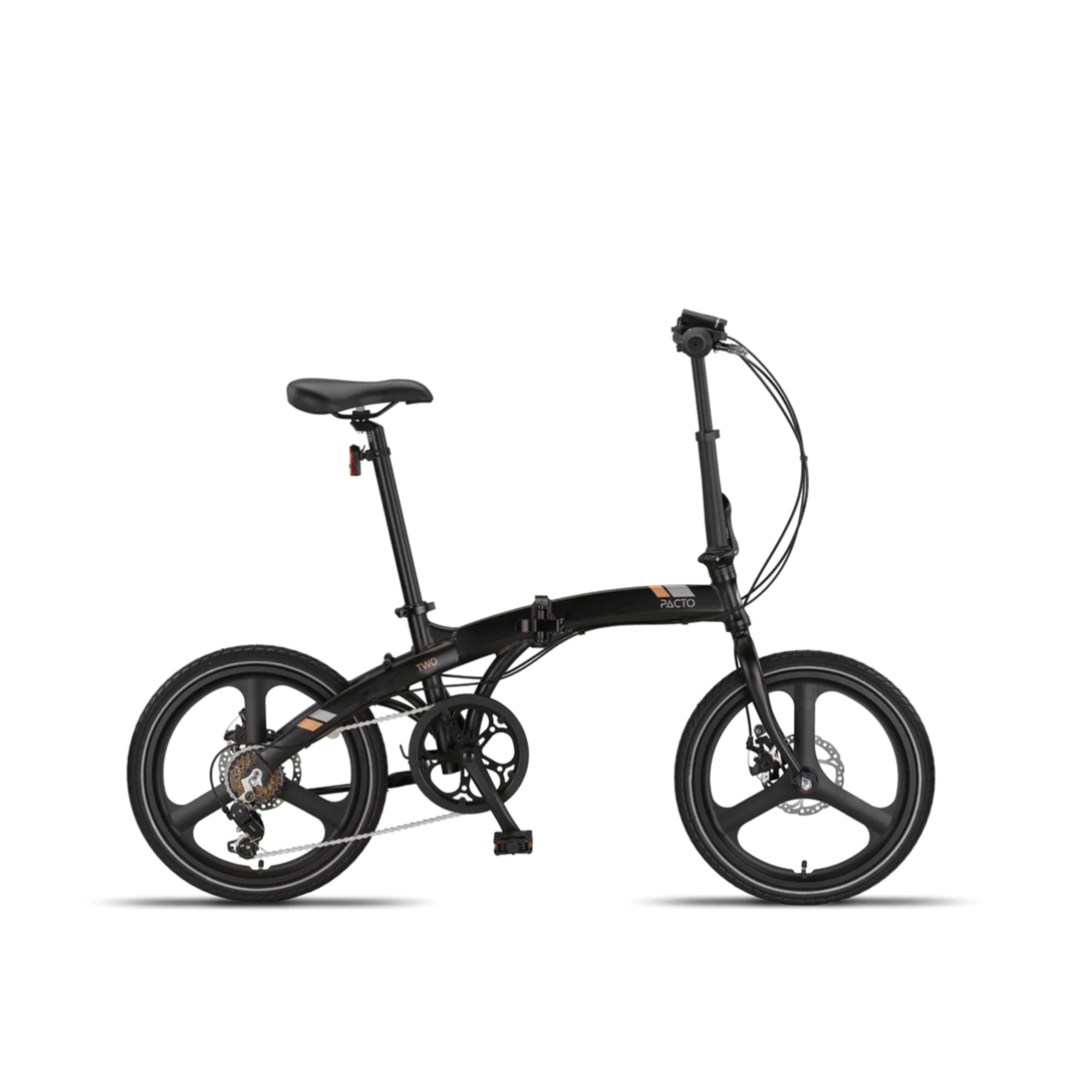 PACTO Two Folding Bike Orange Black