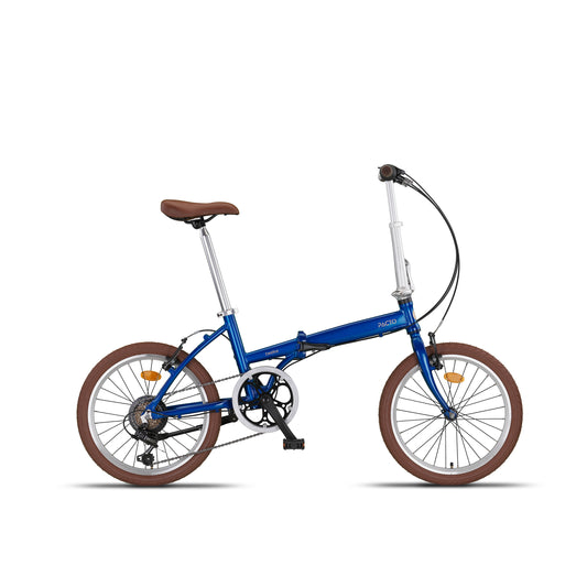 PACTO - Twelve - Folding Bike - Dark Blue/ Green