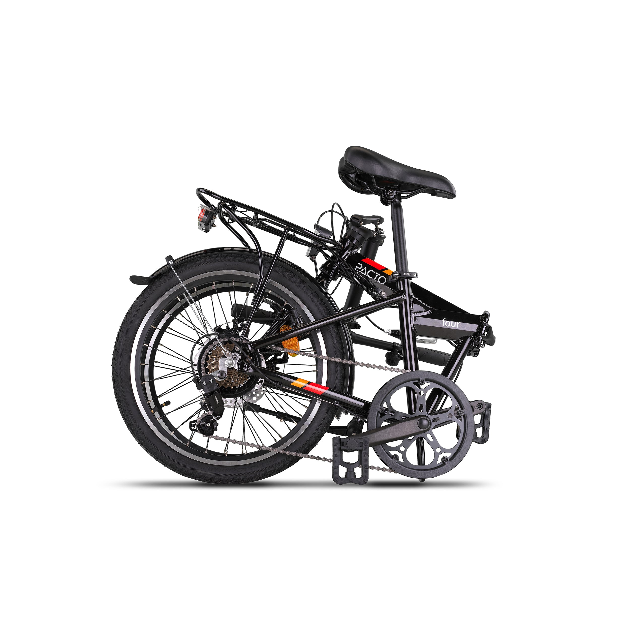 PACTO Four Folding Bike Black Jeans Blue